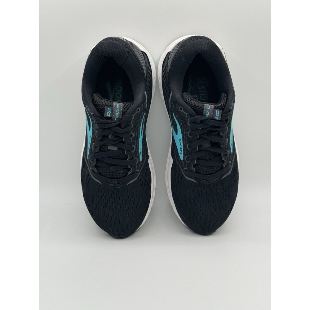Brooks Womens Ariel 20 Running Shoes Black 1203151D064 Lace Up Mesh Size US 8 - Picture 9 of 13